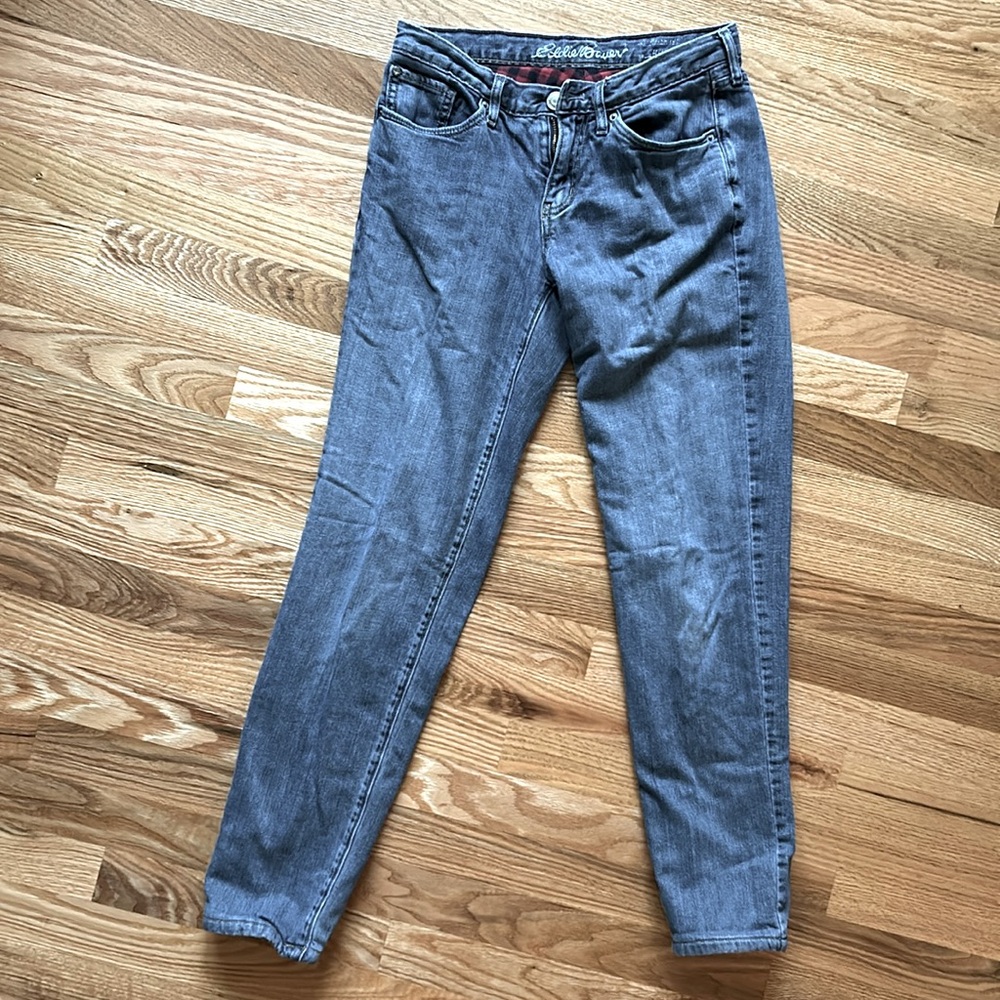 Flannel lined jeans